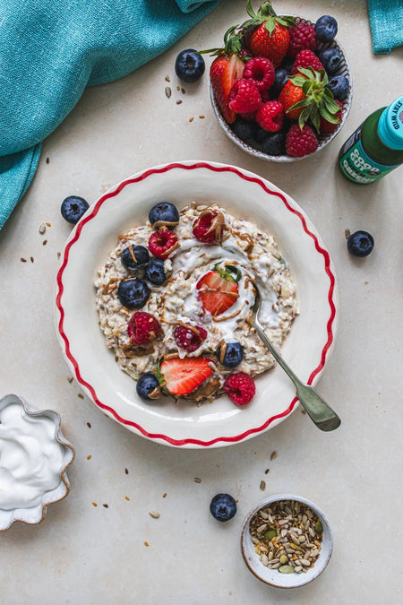 High Fibre Bircher Muesli Bowls