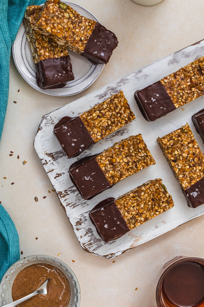 No-Bake High Fibre Granola Bars