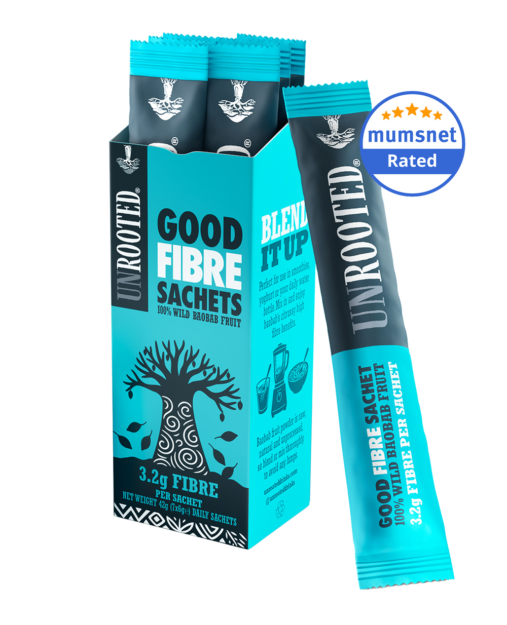 Good Fibre Baobab Fruit Powder Sachets