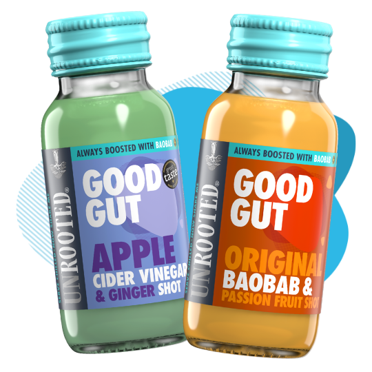 Baobab-Boosted Good Gut Health Booster Drinks | Unrooted Drinks